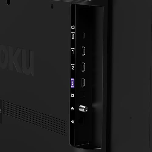 Roku Smart TV 2025 – 50-Inch Select Series, 4K HDR TV – RokuTV with Enhanced Voice Remote – Flat Screen LED Television with Wi-Fi for Streaming Live Local News, Sports, Family Entertainment