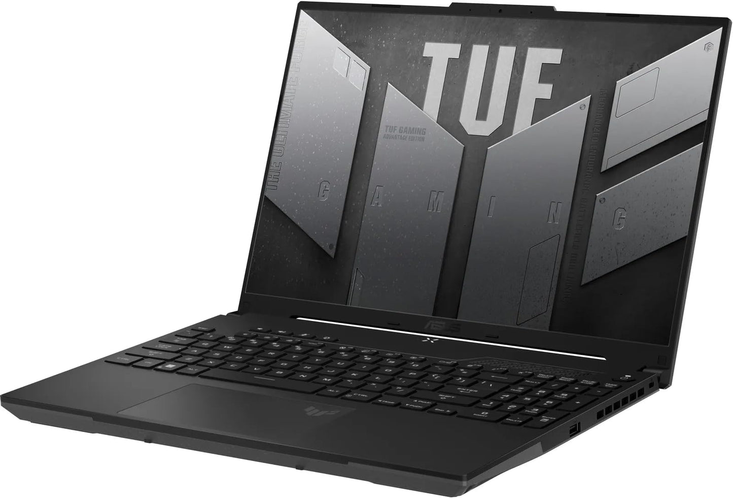 ASUS TUF A16 Gaming Laptop, Microsoft Office Lifetime License & Windows 11 Pro, AMD Ryzen 7 7735 HS, 64 GB DDR5 RAM, 4 TB SSD, Radeon RX7700S, 16" FHD 165 Hz Display, RGB Backlit KB, Wi-Fi 6