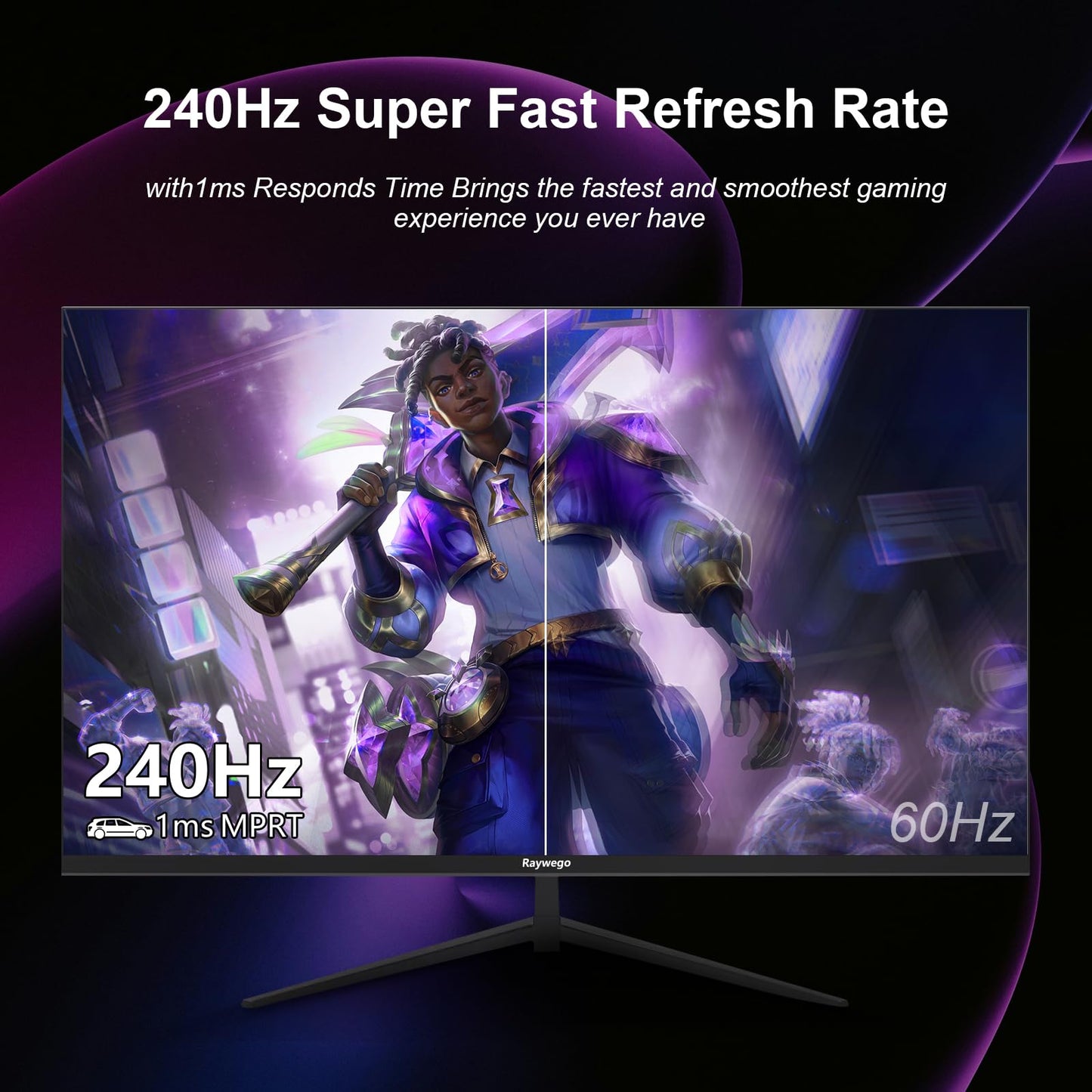 32 inch 4K Gaming Computer Monitor 60Hz UWQHD 3840x2160