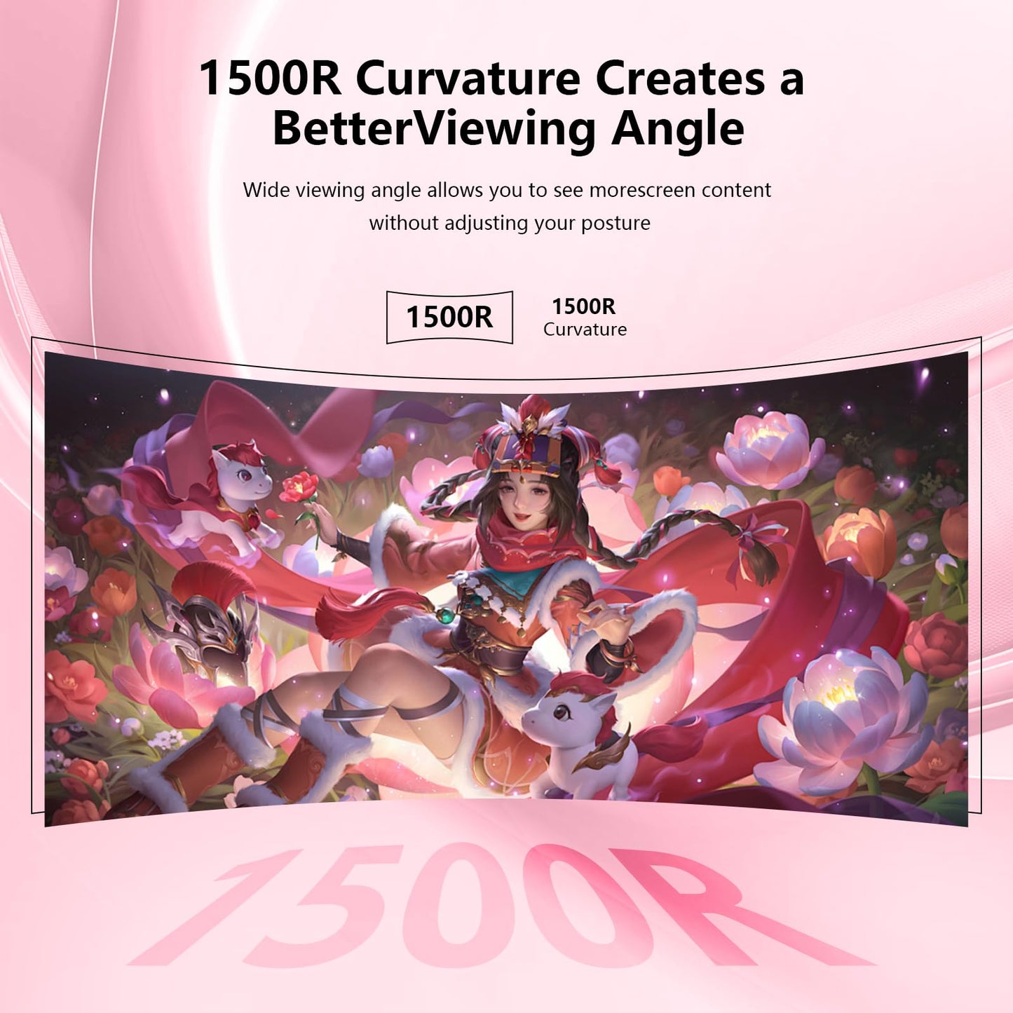 32 inch 4K Gaming Computer Monitor 60Hz UWQHD 3840x2160