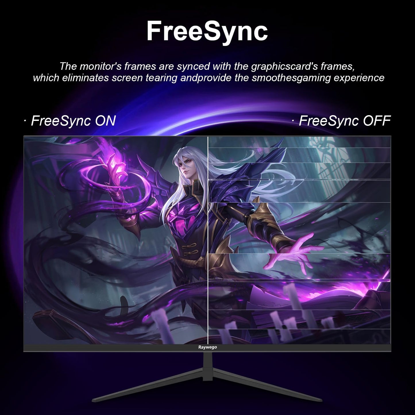 32 inch 4K Gaming Computer Monitor 60Hz UWQHD 3840x2160