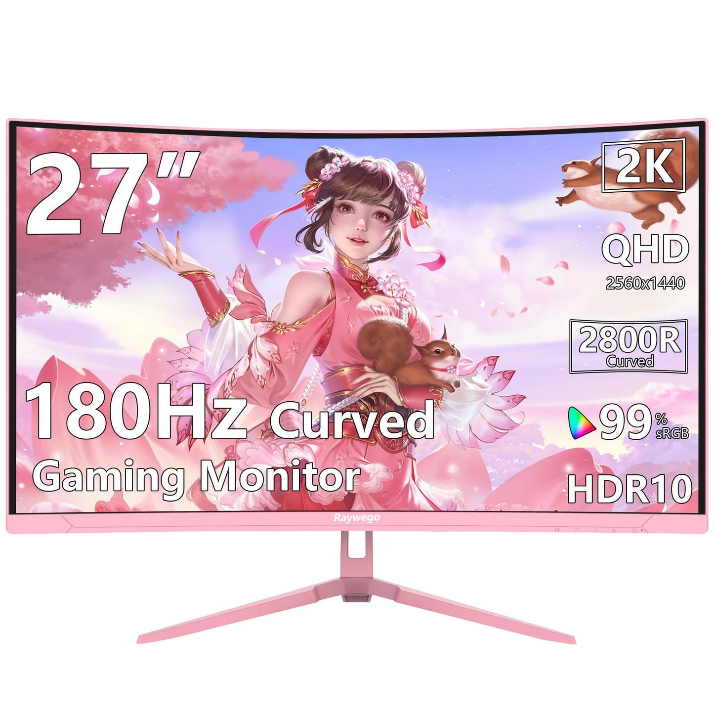 32 inch 4K Gaming Computer Monitor 60Hz UWQHD 3840x2160