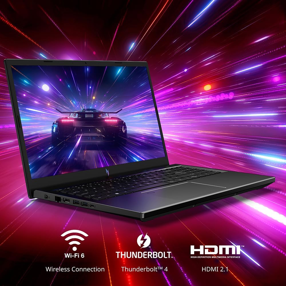 Acer Nitro V Gaming Laptop | Intel Core i7-13620H Processor | NVIDIA GeForce RTX 4050 Laptop GPU | 15.6" FHD IPS 165Hz Display | 16GB DDR5 | 1TB Gen 4 SSD | Wi-Fi 6 | Backlit KB | ANV15-51-723D