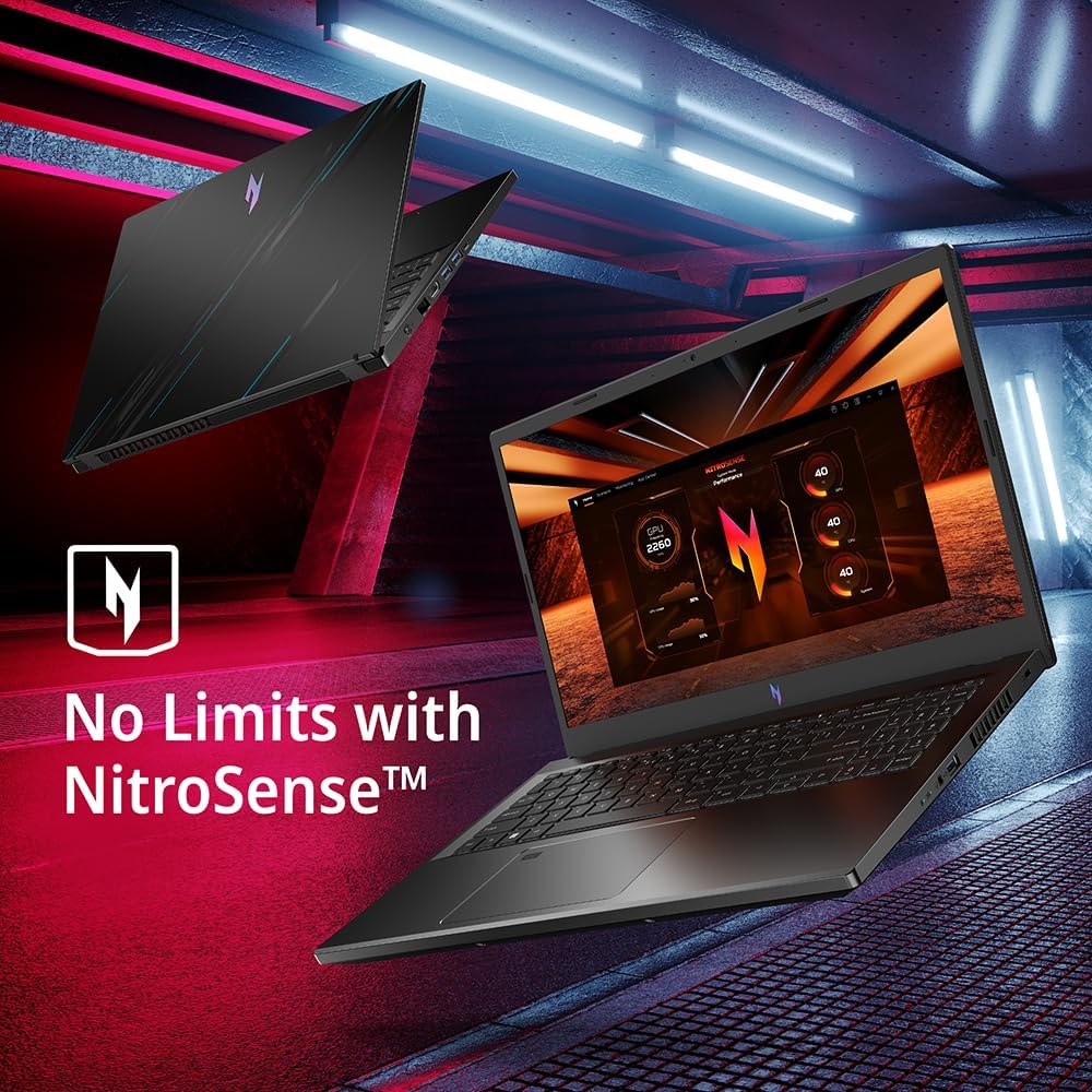 Acer Nitro V Gaming Laptop | Intel Core i7-13620H Processor | NVIDIA GeForce RTX 4050 Laptop GPU | 15.6" FHD IPS 165Hz Display | 16GB DDR5 | 1TB Gen 4 SSD | Wi-Fi 6 | Backlit KB | ANV15-51-723D
