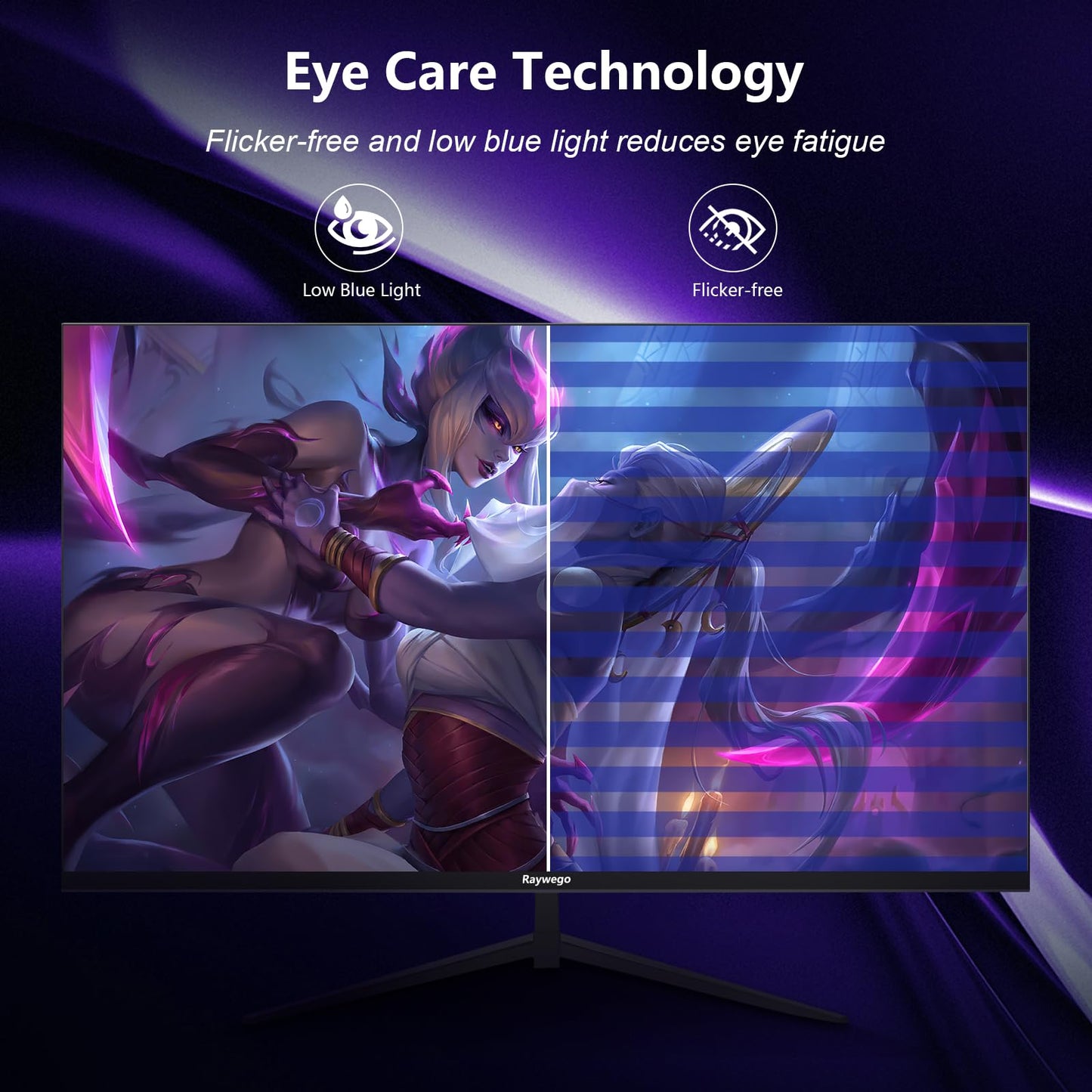 32 inch 4K Gaming Computer Monitor 60Hz UWQHD 3840x2160