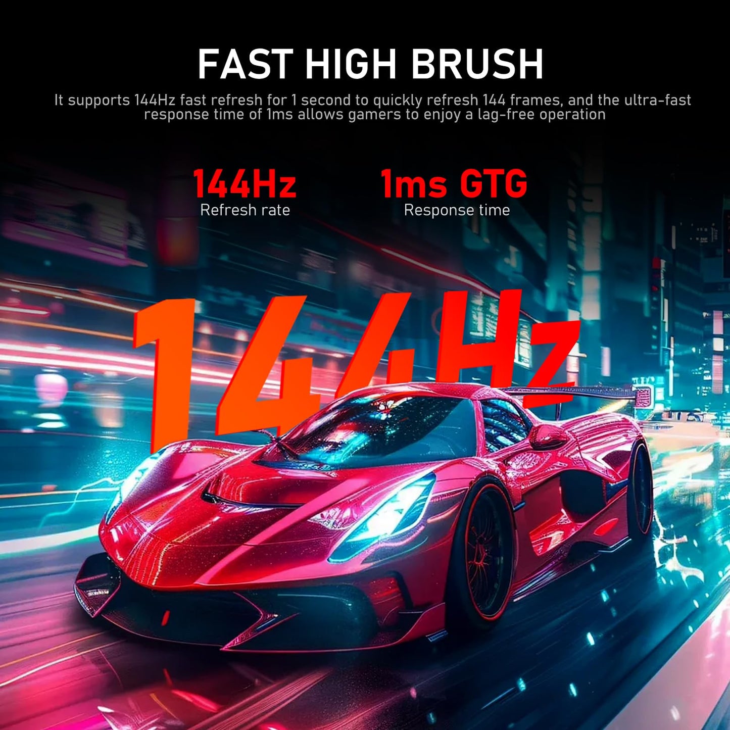 32 inch 2K QHD(2560×1440P) 165Hz Curved Gaming Monitor, PC Screen