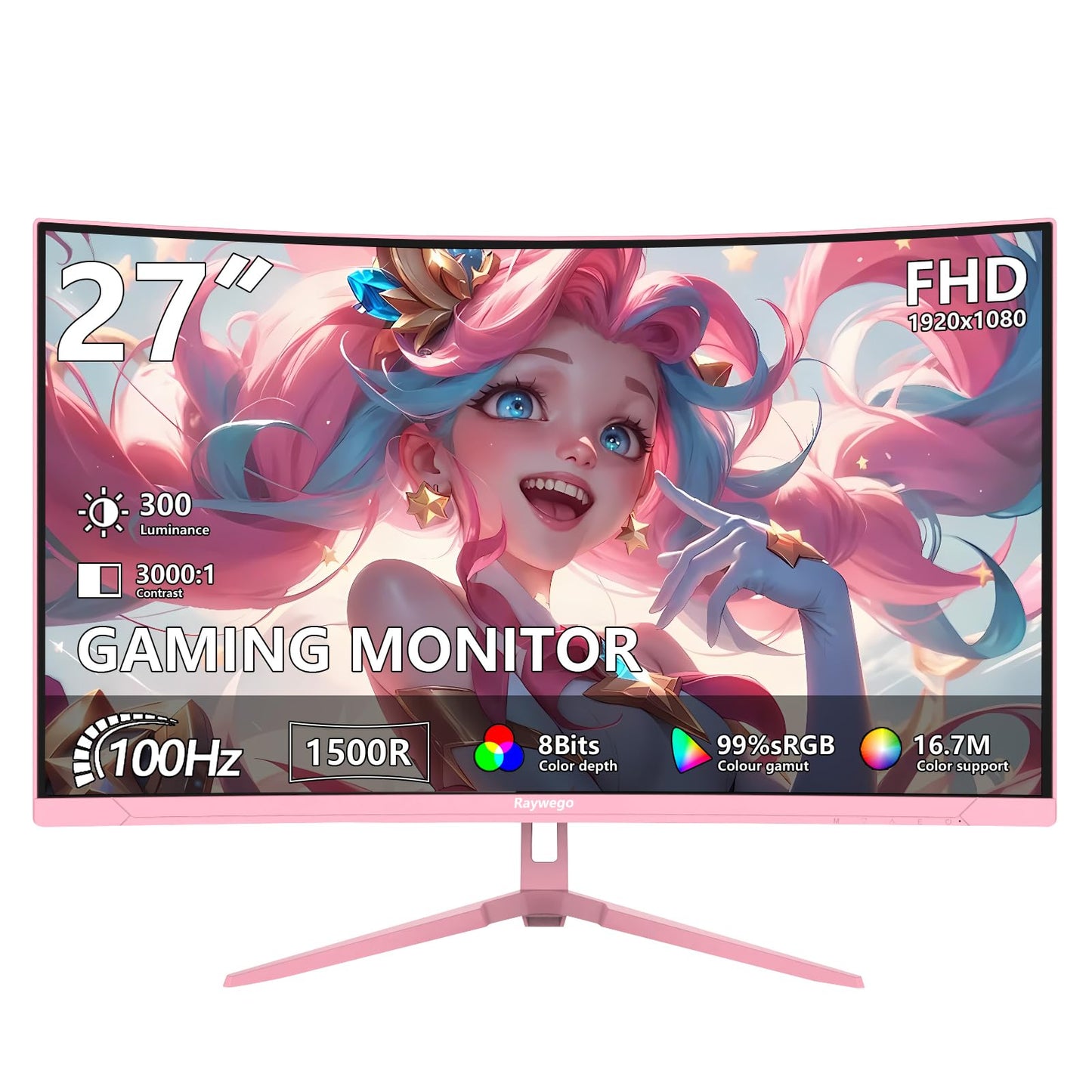 32 inch 4K Gaming Computer Monitor 60Hz UWQHD 3840x2160