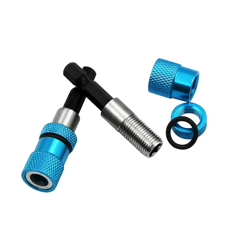 1pcs Hex Shank Screw Depth Magnetic Screwdriver Bit Holder 1/4 Inch Hex Driver with Drill Bits Bar Extension Scewdriver Bit