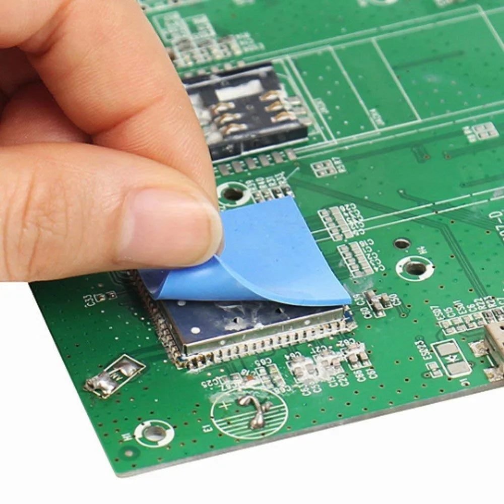 RGEEK New GPU CPU Heatsink Cooling Conductive Silicone Pad 100mm*100mm*1mm Thermal Pad high quality термопрокладка