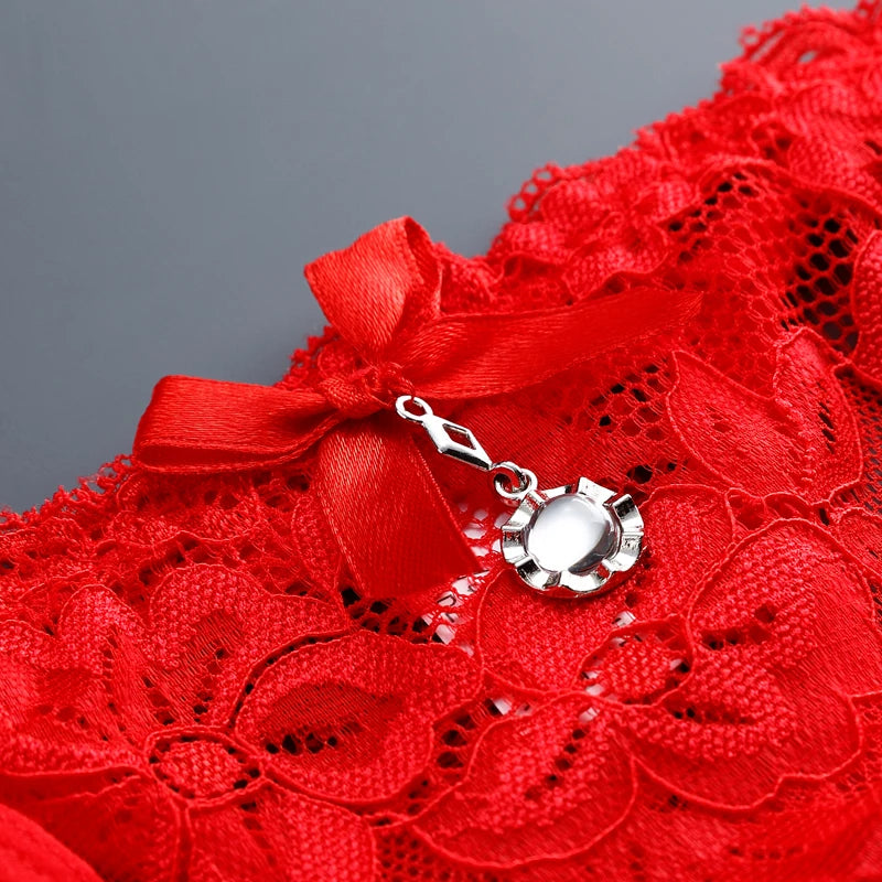 Women Thongs XS Lace Panties Sexy Bikini Adjustable Lingerie Girls G-Strings Elegant Culotte Female Bragas Ladies Panty 2191