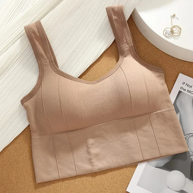 Breathable Sports Bra Anti-Sweat Fitness Top Women Seamless
