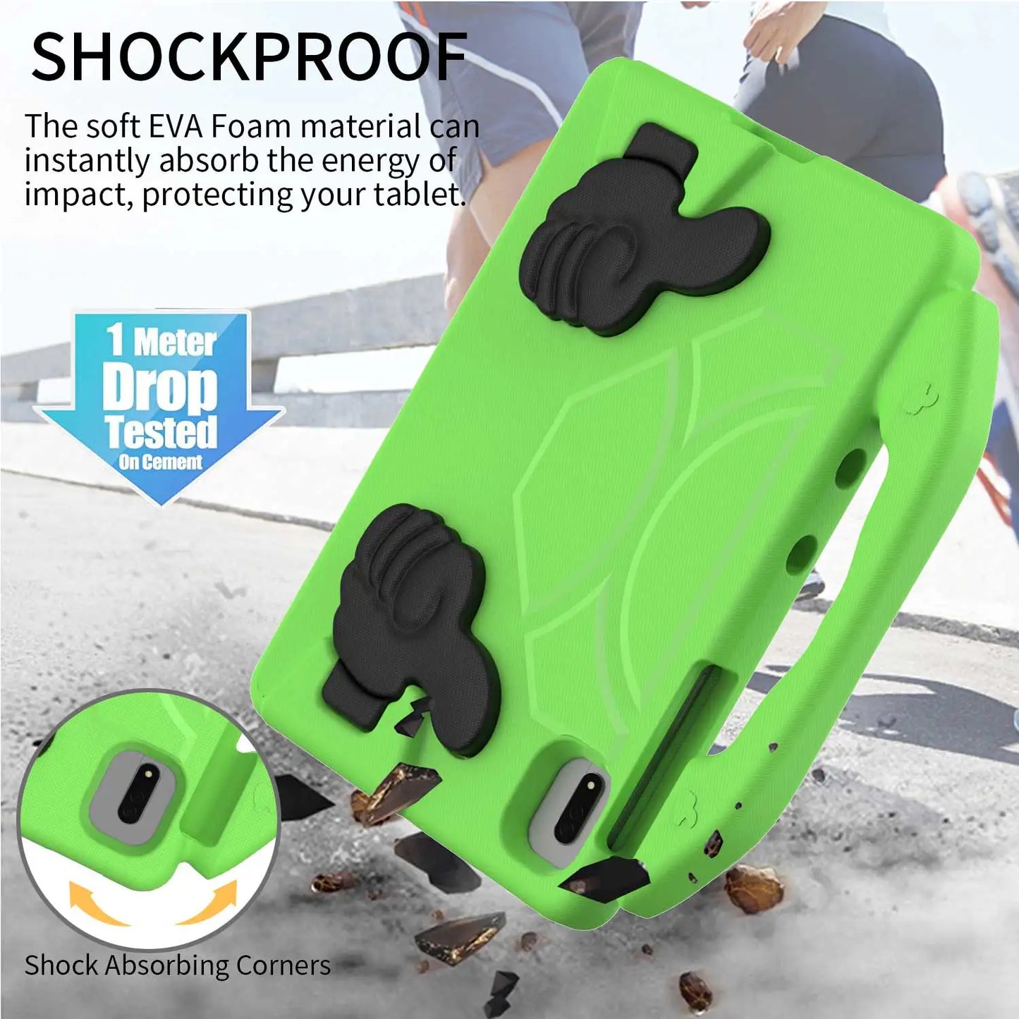 Case for Lenovo Tab P11 Pro 11.5 Inch 2020 2021 Kids Thumbs Up EVA Stand Tablet Cover for P11 Gen 2 2023 Xiaoxin Pad Plus 11.5