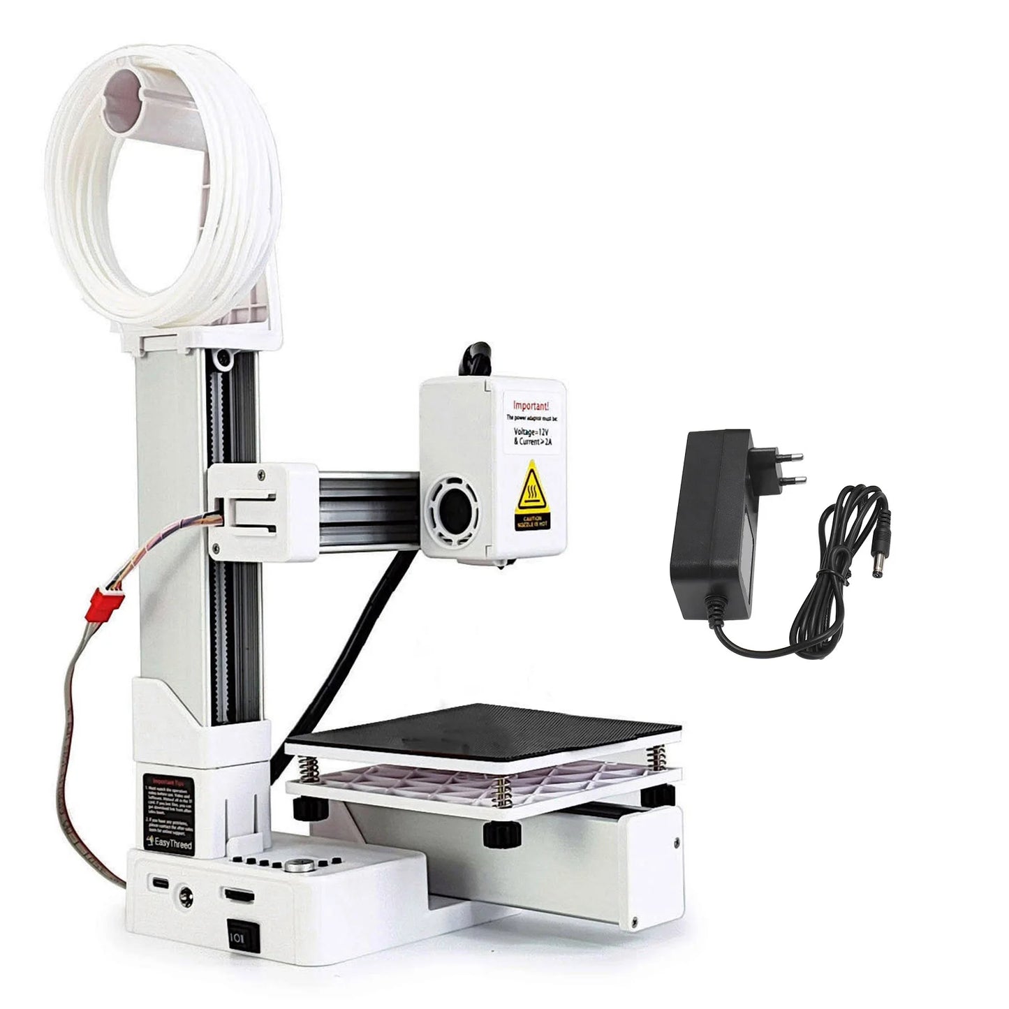 High Accuracy 3D Printer Frequency Division Multiplexing 3D Printer Fast Heating Compact 3D Printing Machine for Education