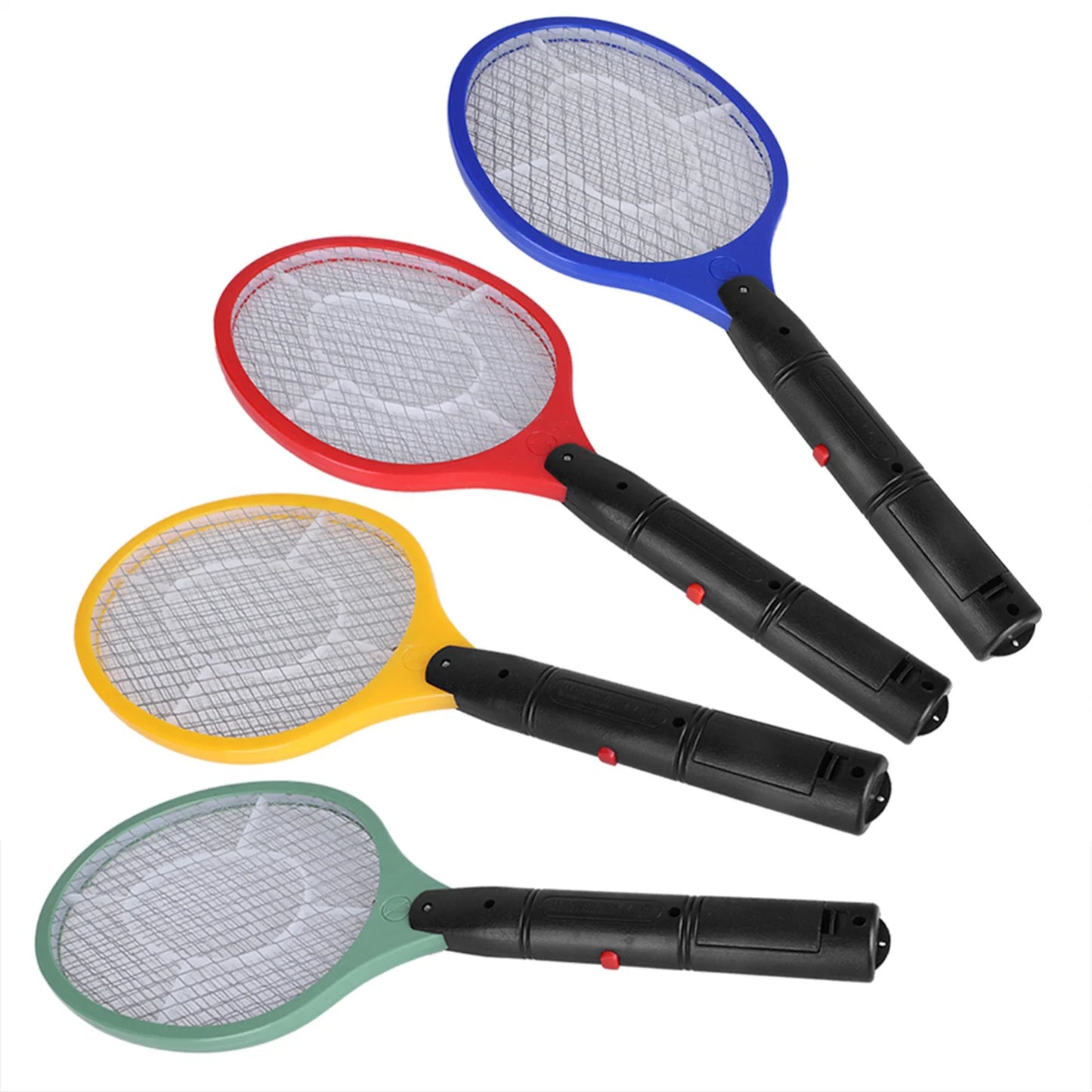 Electric Mosquito Swatter Cordless Battery Power Electric Fly Mosquito Swatter Bug Racket Insects Killer