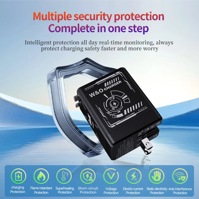 W&O GaN Fast Charging 20W Cable Type C and Lightning Liquid Silicone Cable for iPhone 14 15 Pro Max Xiaomi Realme Redmi 