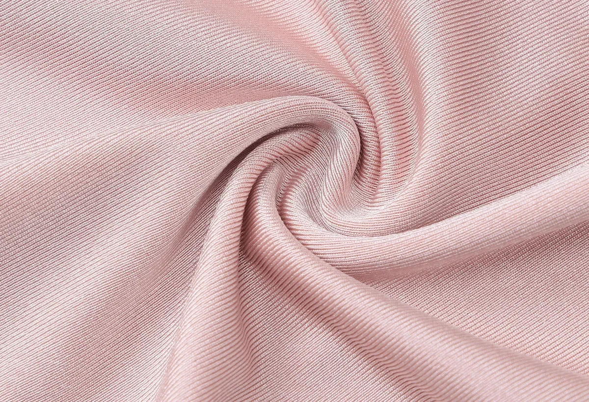 New Elegant High Waist Folds Long Maxi Pink Dresses for Women 2025 Chic O-neck Long Sleeve Tunics Slim Solid Party Evening Dress