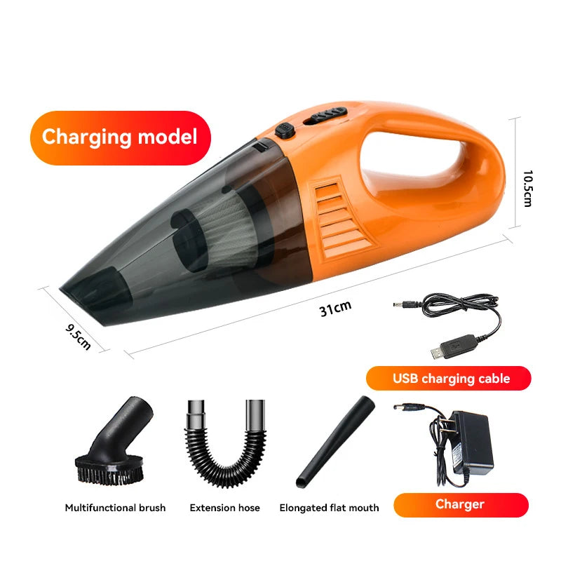 Xiaomi 180W Car Vacuum Cleaner Wireless Handheld High Power Vacuum Cleaner USB Charging Clean Machine Suitable For Home Pet Hair