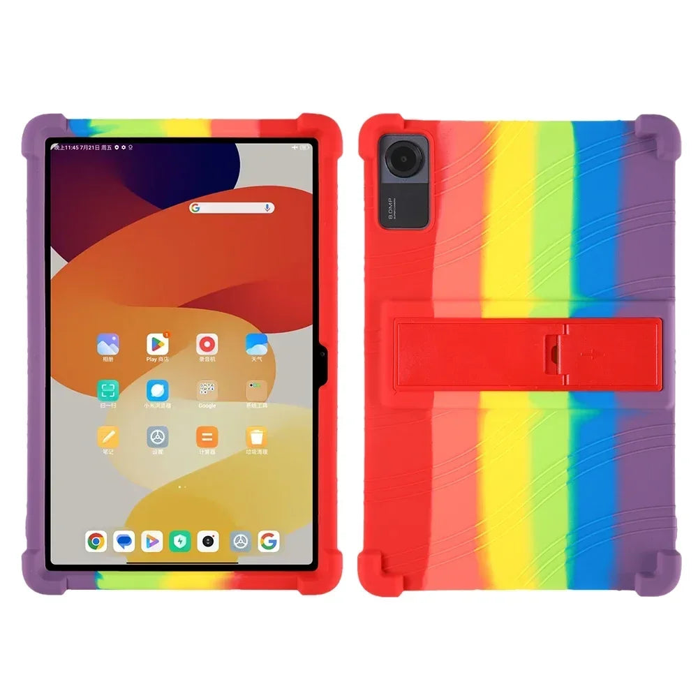For Xiaomi RedMi Pad SE 11 inch 2023 Kids Case Tablet Shockproof Cover for RedMi Pad SE 11''Soft Silicon Stand Protective Shell