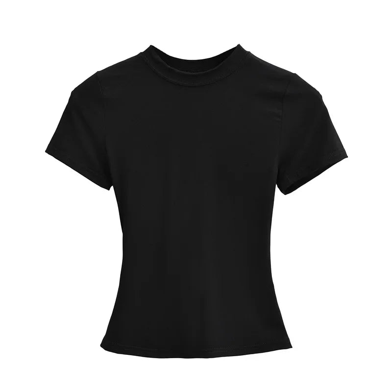 High Quality Casual T shirt Slim Short Sleeves