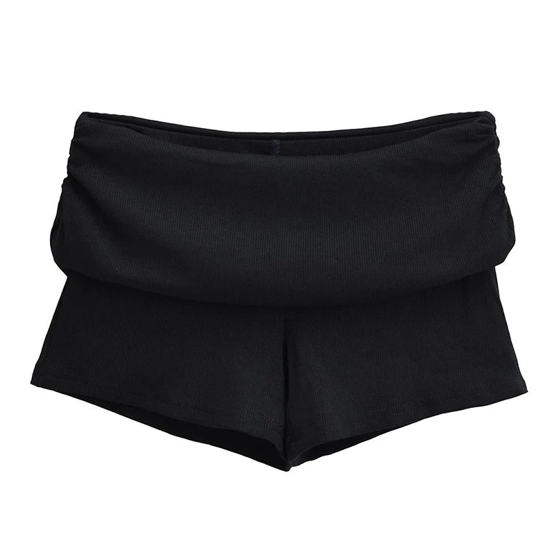 Fashion Elastic Slim Fit Pure Desire Sexy Casual Hot Girl Sports Shorts For Women