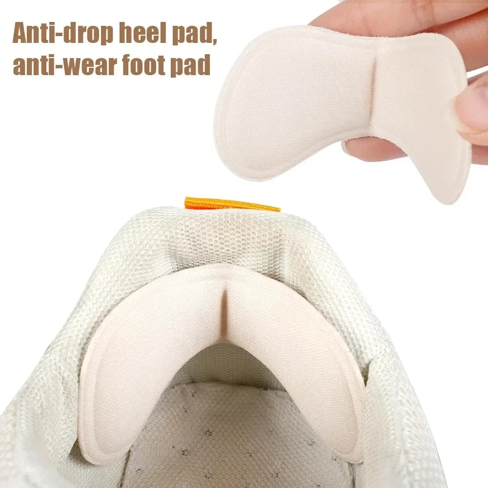 12 Pcs Heel Insoles Patch Pain Relief Anti-wear Cushion Pads Feet Care Heel Protector Adhesive Back Sticker Shoes Insert Insole