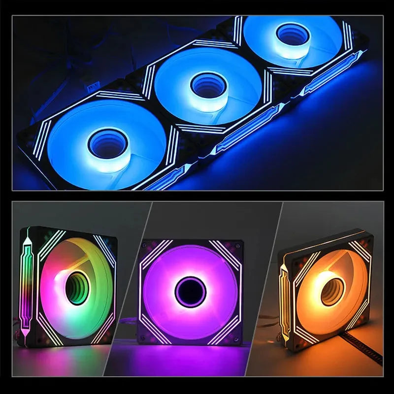 UPSIREN PF-14 Prism 4PRO chassis fan 14cm ARGB high-performance cooling fan radiator