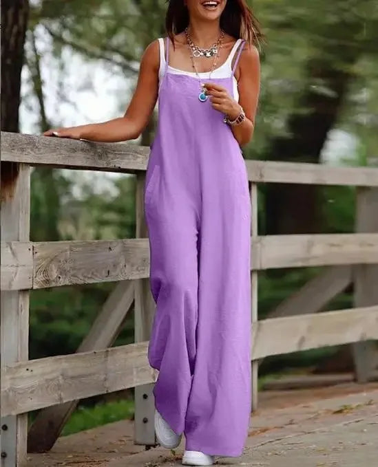 Oversized S-5XL Women Loose Overalls