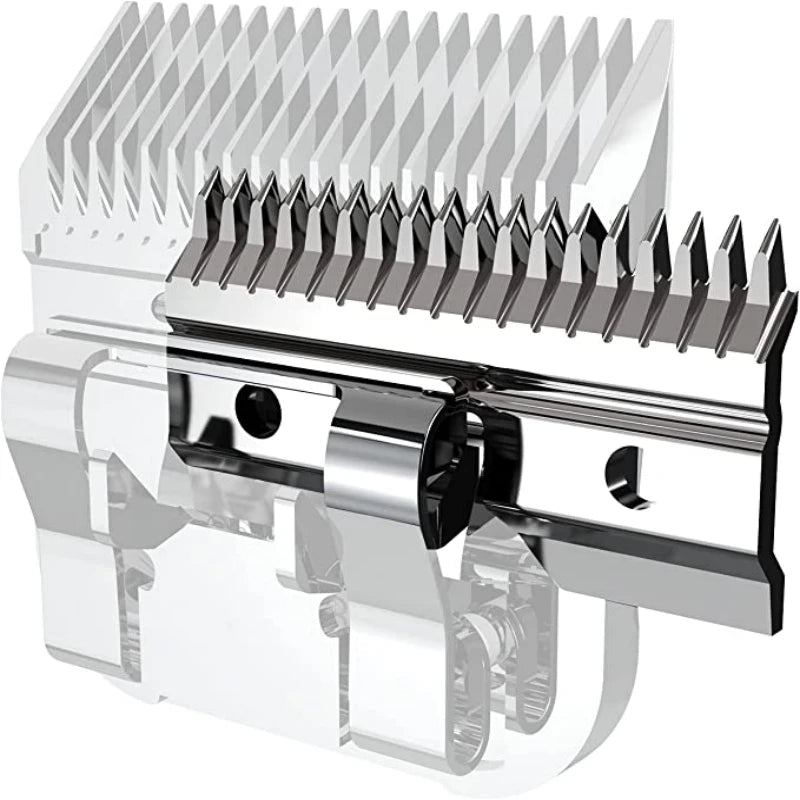 Replacement Metal blade compatible with Andis ,Oster A5 Fast Feed ,wahl KM series pet dog Clippers