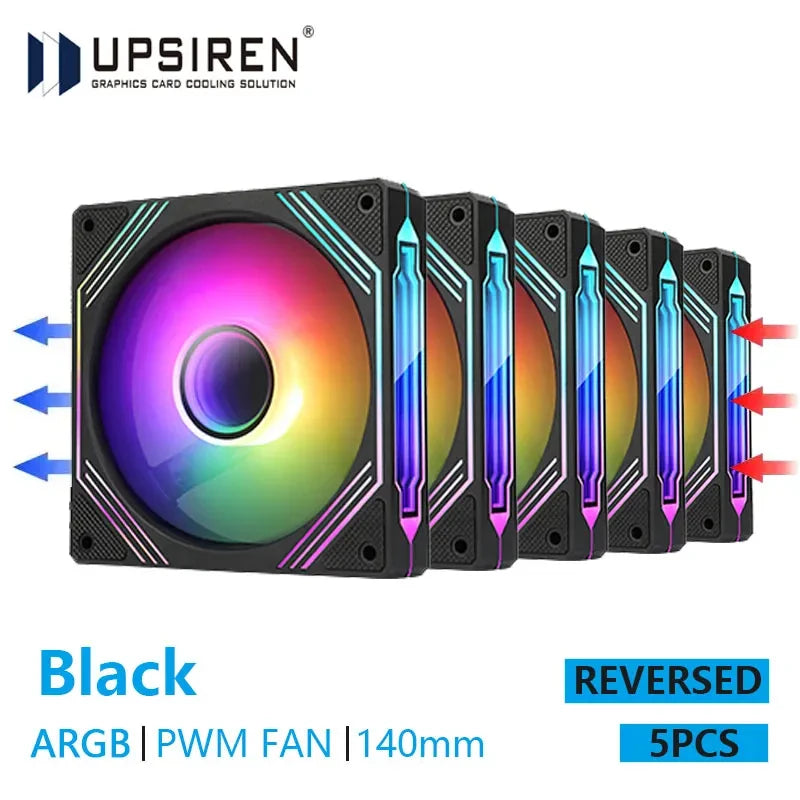 UPSIREN PF-14 Prism 4PRO chassis fan 14cm ARGB high-performance cooling fan radiator