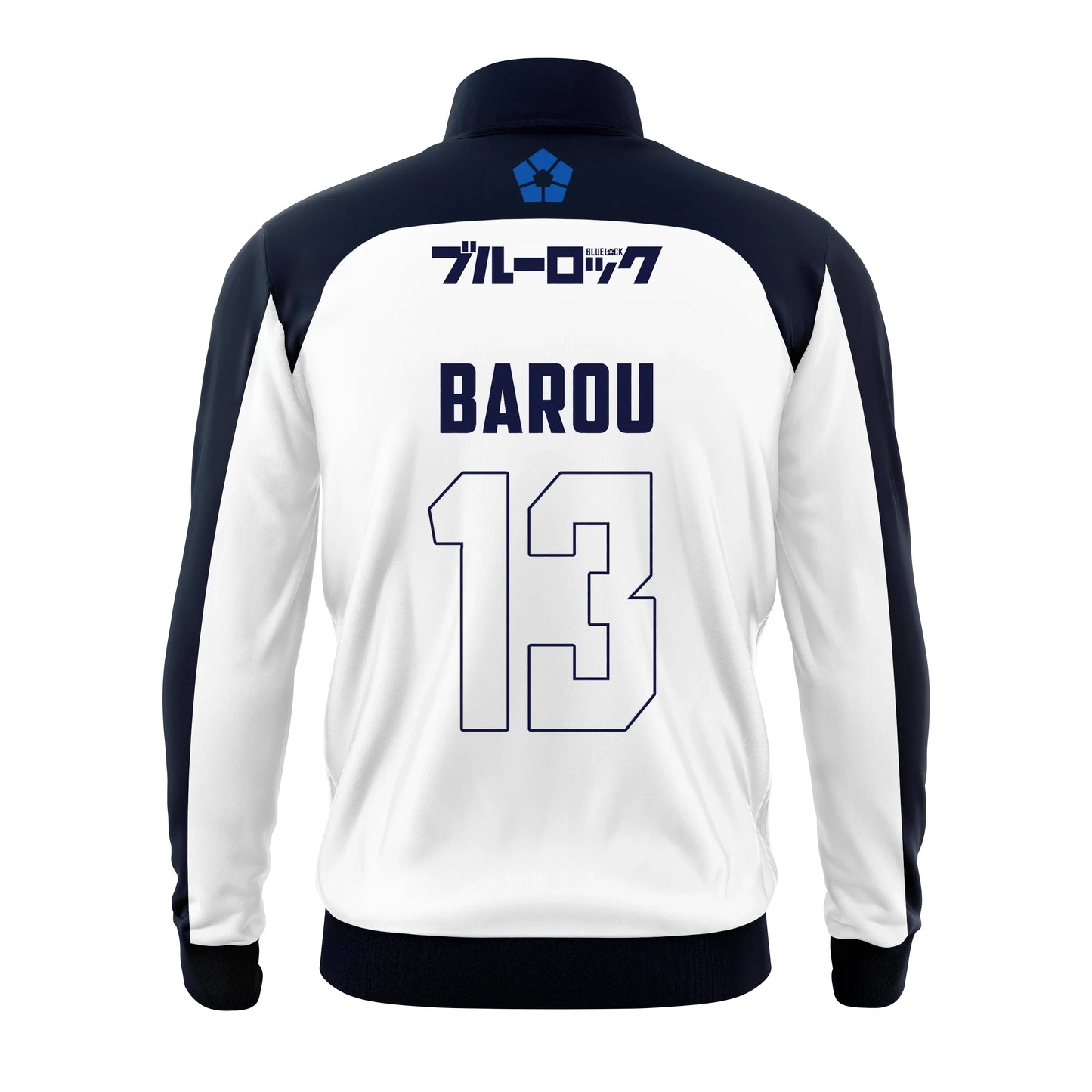 2024 Autumn New Men's Blue Lock Anime Soccer Jersey Jackets Women's Trendy Lapel Tops Children's Casual Short Sleeve Coat