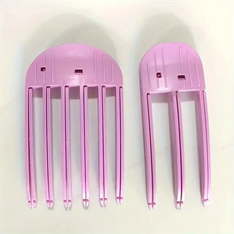 2pcs Fluffy Hairpin Curling Bangs Clips Hair Roots Volumizing Hair Clips Set Women Curling Fixed Clip Fashion Volume Hair Roller