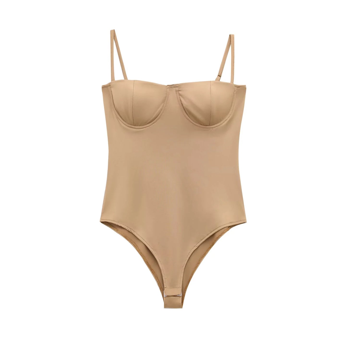 DEEABAE Spicy Girl with Chest Cushion Camisole Jumpsuit Women's New Style Of Sexy Tight Fitting Crotch TopTtrendy