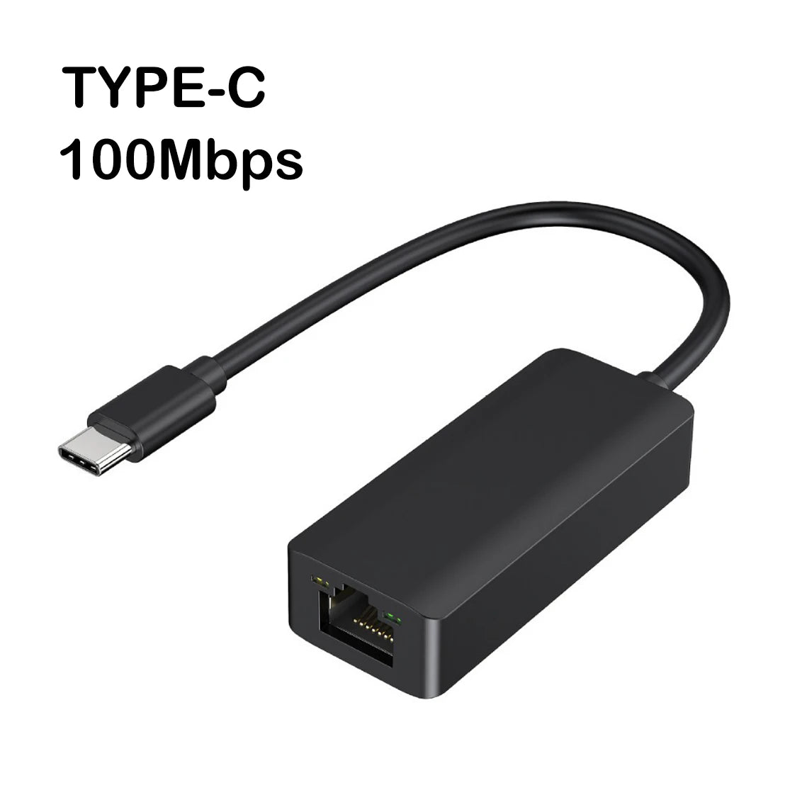 2-in-1 2500Mbps Ethernet Adapter USB 3.0 Type-C to RJ45 Wired Network Card Adapter 2.5G High Speed Ethernet Adapter For Laptop