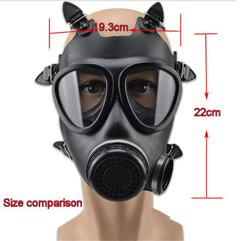 MF14 type 87 type gas mask irritating chemical dust-proof anti-pollution full-face gas mask anti-radiation mask dust-proof