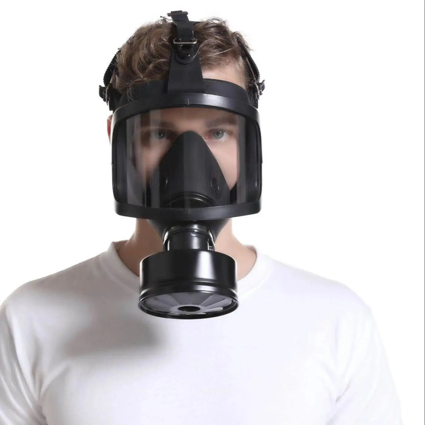 MF14 type 87 type gas mask irritating chemical dust-proof anti-pollution full-face gas mask anti-radiation mask dust-proof