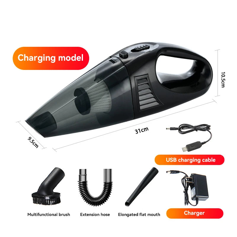 Xiaomi 180W Car Vacuum Cleaner Wireless Handheld High Power Vacuum Cleaner USB Charging Clean Machine Suitable For Home Pet Hair