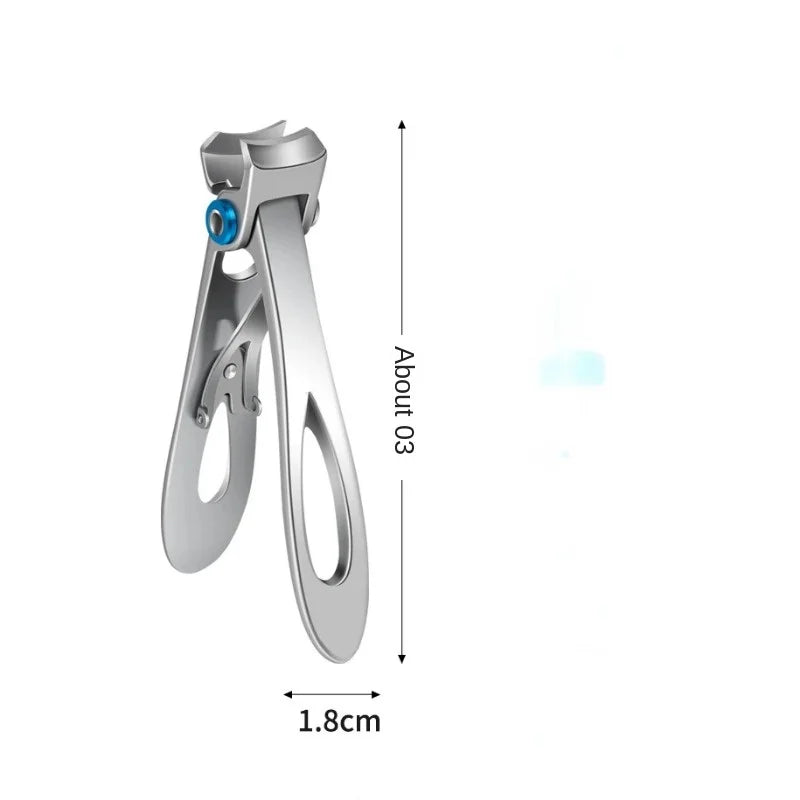 Professional Nail Cutter Stainless Steel Nail Clippers Toenail Fingernail Manicure Trimmer Toenail Clippers for Thick Nails