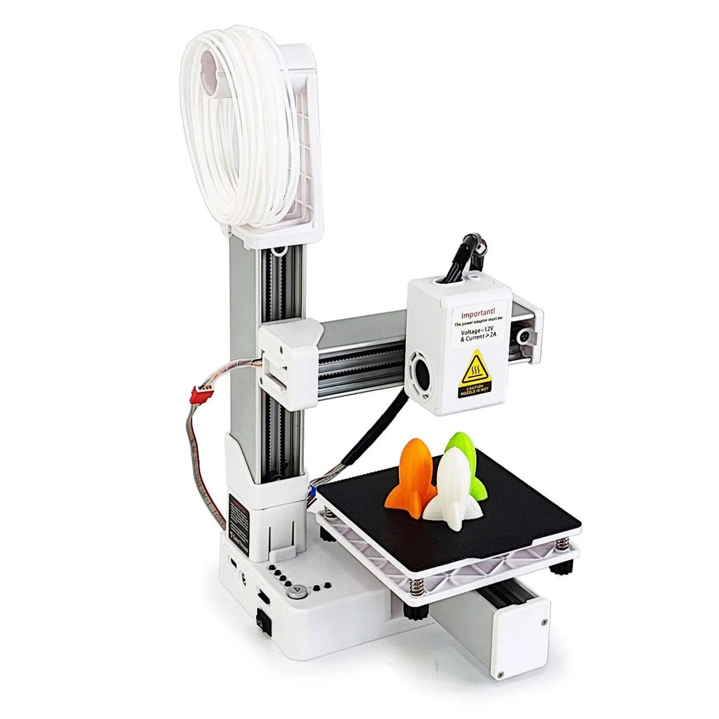Small 3D Printer 3D Printing Machine High Accuracy Frequency Division Multiplexing 3D Printer Fast Heating Compact for Education