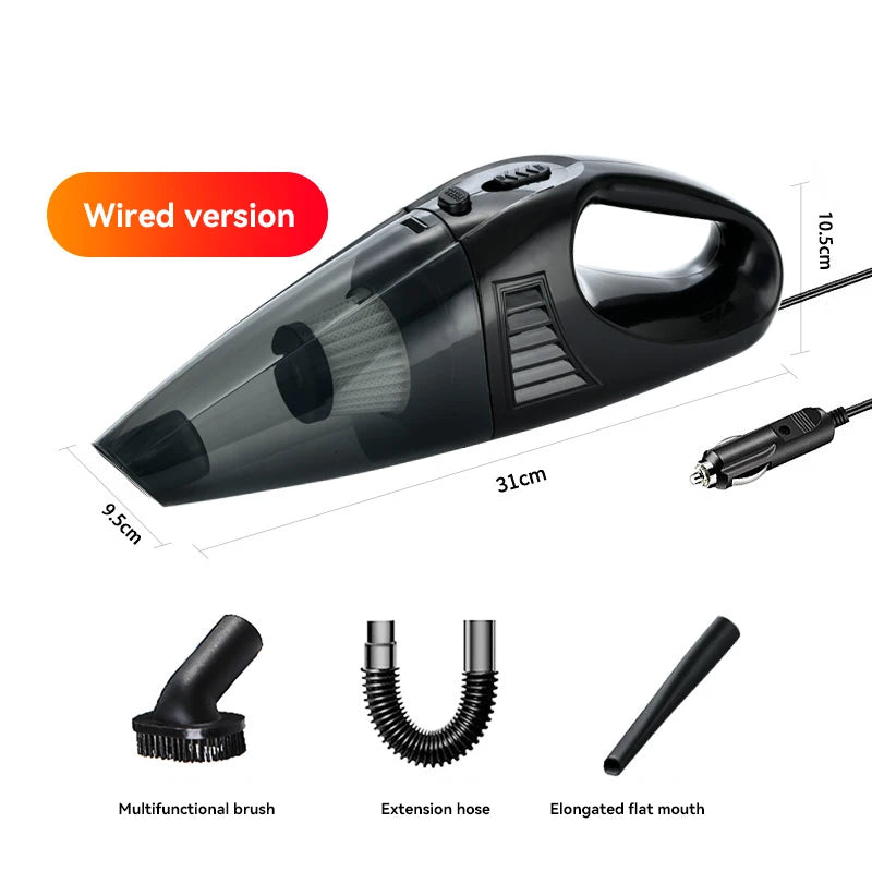 Xiaomi 180W Car Vacuum Cleaner Wireless Handheld High Power Vacuum Cleaner USB Charging Clean Machine Suitable For Home Pet Hair