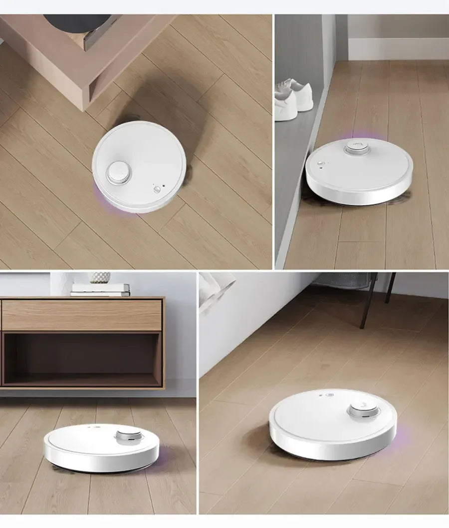 2025 New Automatic Robot Vacuum Cleaner 3in1 Smart Wireless Sweeping Wet And Dry Ultra-thin Cleaning Machine Mopping Smart Home