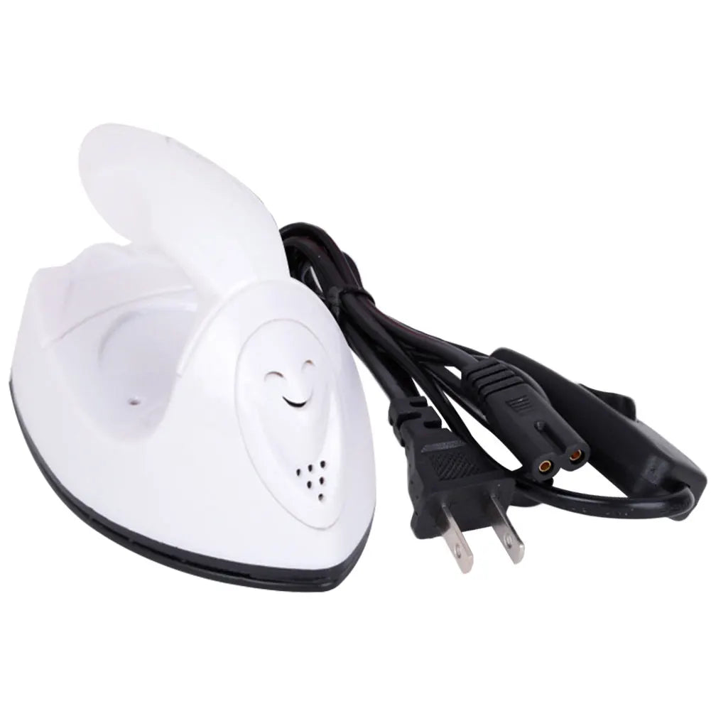 DIY Small Heat Press Iron Portable Electric Mini Travel Iron Versatile Rapid Heating-Up for Hot Drilling Name Cloth Stickers