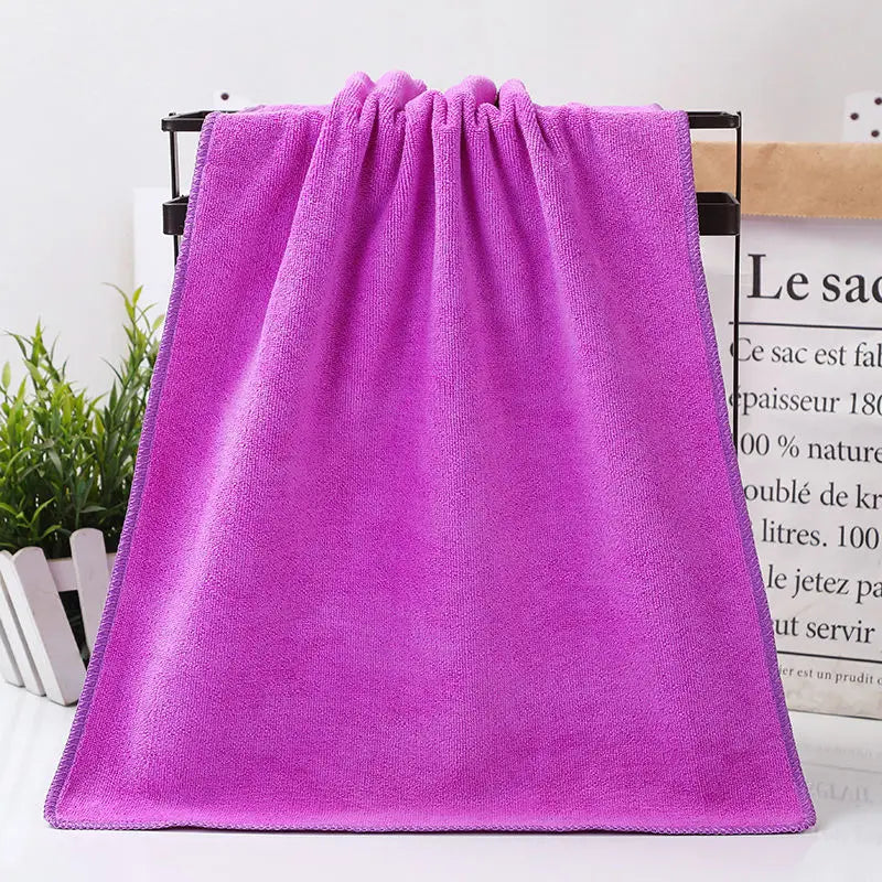 super large Microfiber bath towel, soft, high absorption and quick drying
