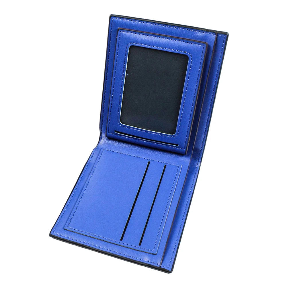 2023 New Men's Business Leather Wallet Super Multi-Card Position Coin Pocket RFID Credit Card Holder Coin Pocket Luxury Purse