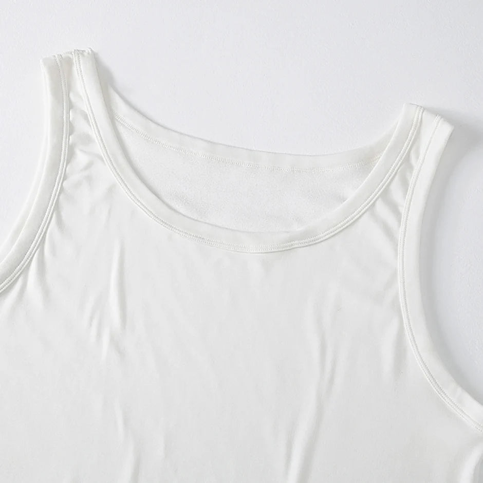 1/3/5 Pcs Men's Solid Color Simple Fashion Fitness Vest Plus Size Youth Sports Physical Education Class Sleeveless T-shirt Tight