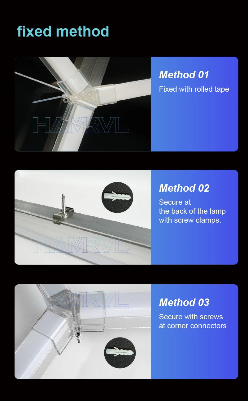 LED Hexagon Connector Cable DIY for Honeycomb Lamp AC110V-240V Barbershop Esports Workshop Garage 4S Car surface Lighting