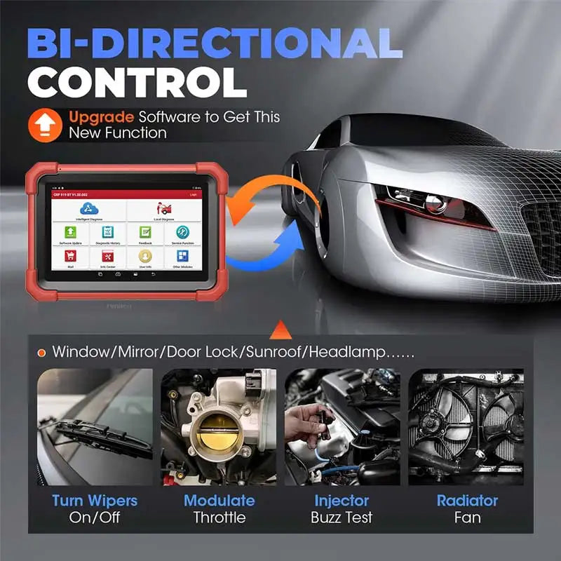 LAUNCH X431 CRP919X BT Diagnostic Tools Obd2 Scanner Automotive Code Reader ECU Coding Diagnosis obd Scan X431 PRO Launch 2025