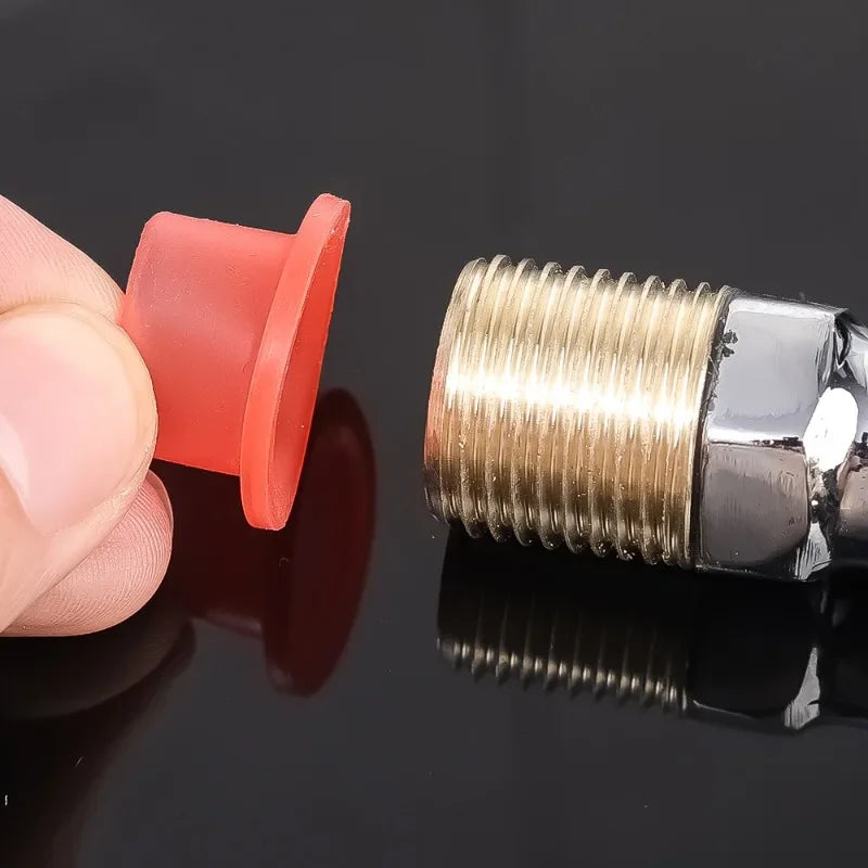 Faucet Leak-proof Sealing Gasket Washer Silicone Raw Belt Triangle Valve Rubber Pipe Hose Prevent Dripping Leakage Plug
