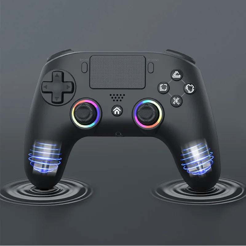 For PS5 Wireless Game Controller RGB Light Vibration Bluetooth Connection Gamepad For PlayStation 5 PS5 Slim Video Game Console