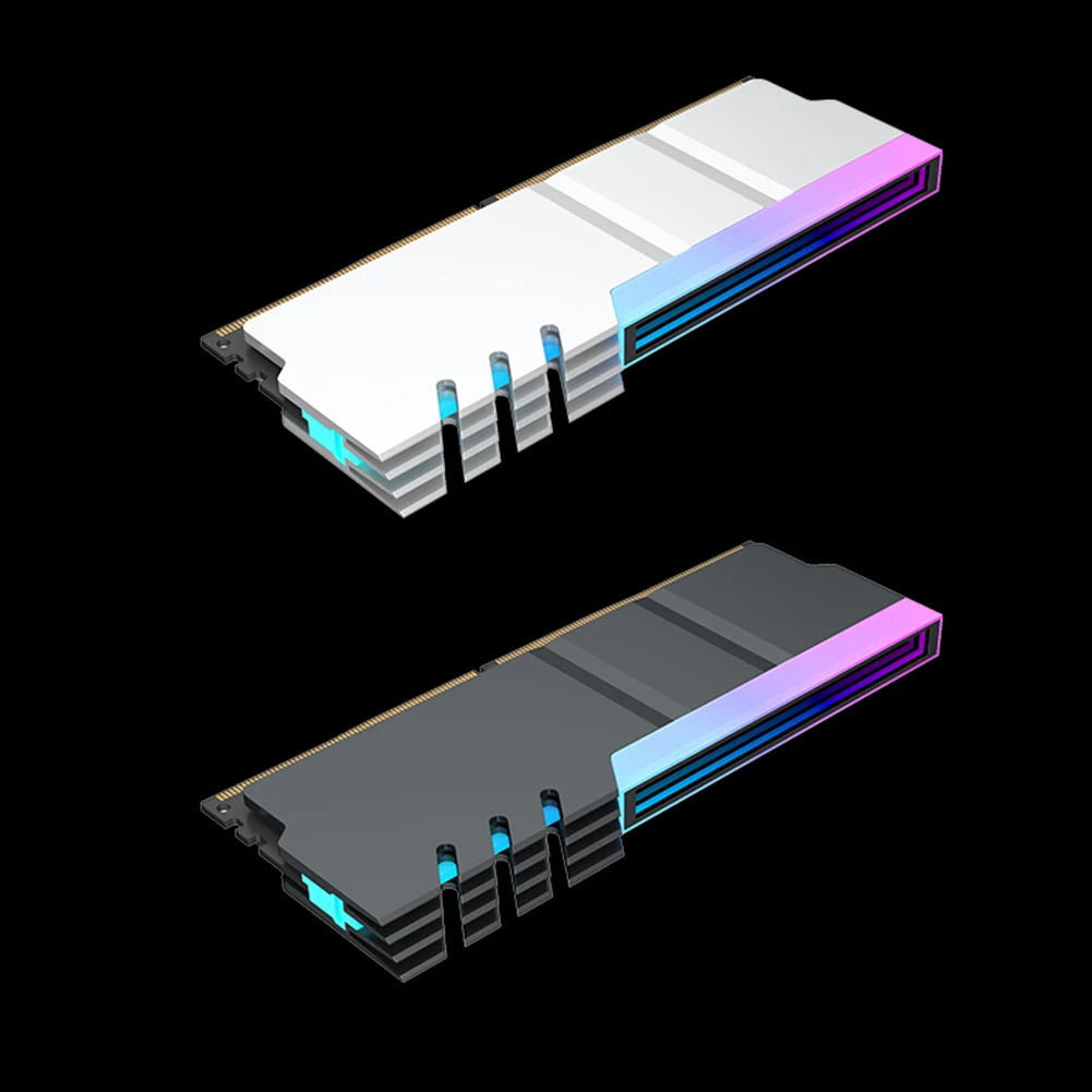 RAM Heatsink Radiator 5V 3PIN ARGB PC Memory Cooling Vest Heat Sink Cooler for DDR2 DDR3 DDR4 DDR5 Desktop PC Ram Memory