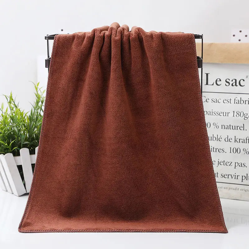 super large Microfiber bath towel, soft, high absorption and quick drying